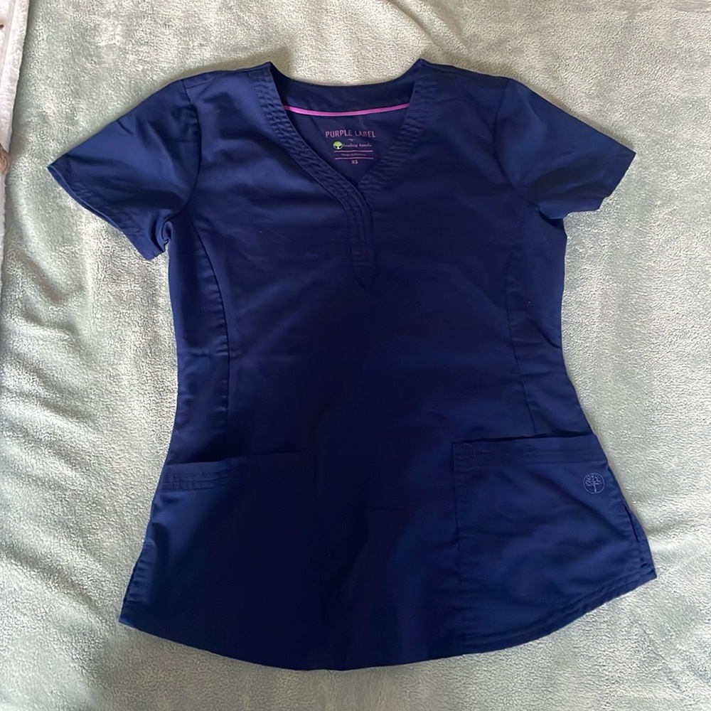 Healing hands scrub top